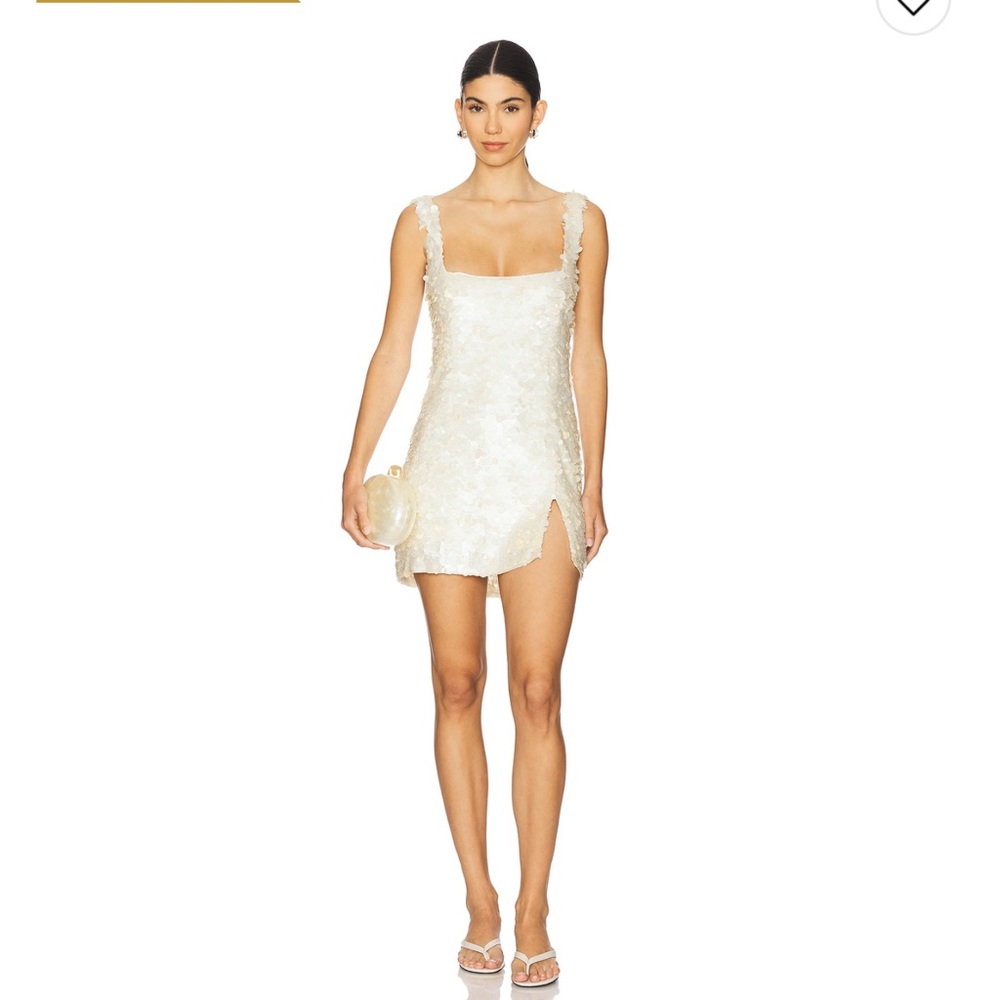 Lovers + Friends White Mini Dress